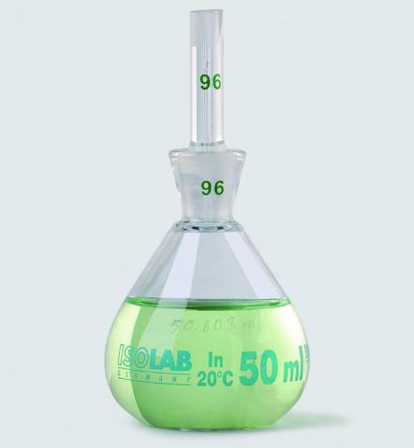 Pyknometer 10 ml, glas, justeret