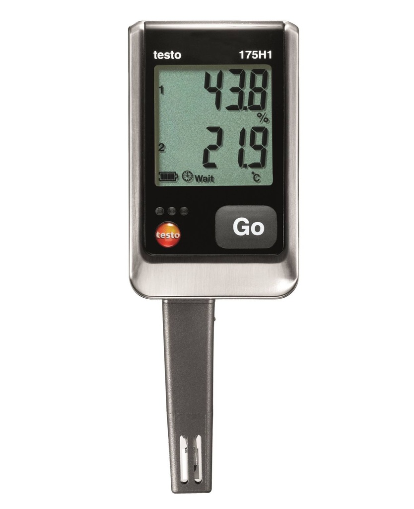 Datalogger Testo 175-H1, fugt og temp. -20-55°C