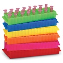 [6243204] Holder, PP, 80 x 1,5/2,0 ml mikrorør, blåt