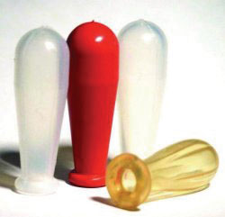 Pipettebold til glas pasteurpipetter, silikone, 2 ml
