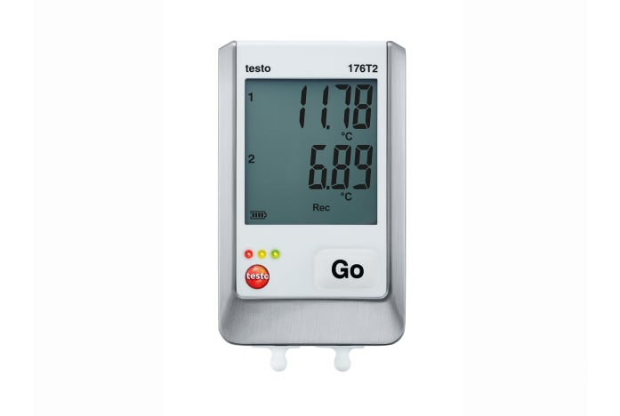 Testo 176 T2 temp. logger med display