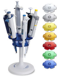 Pipettekarrusel Twister til 6 pipetter, safir