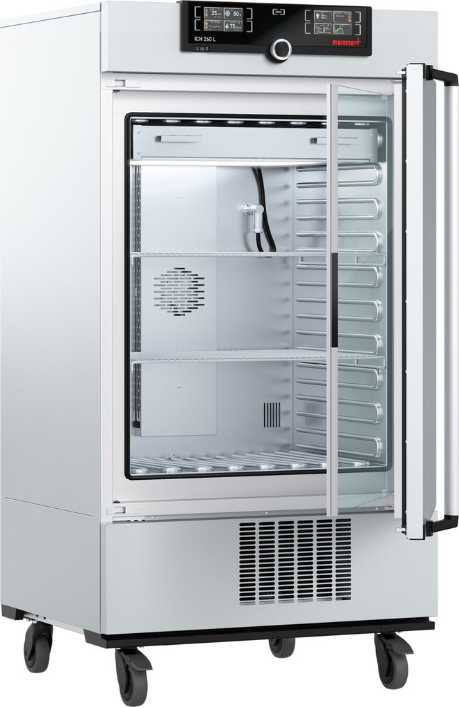 Klimaskab, Memmert ICH260L med lys og fugt, 10/60°C, 256 liter
