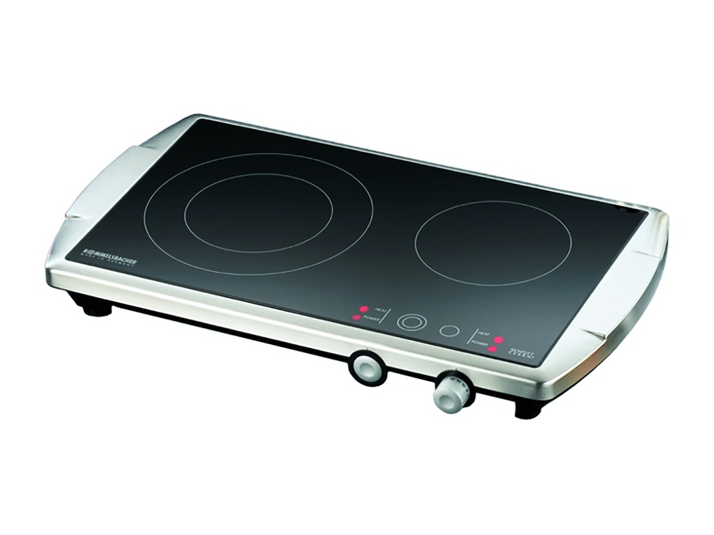 [6261651] Varmeplade CERAN®, dobbelt 2 x Ø210 mm, 460°C