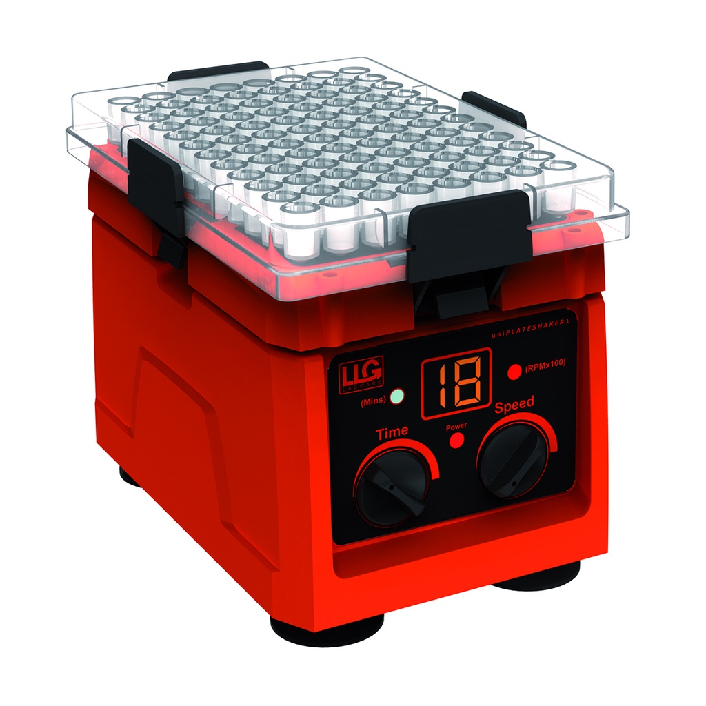 Mikropladeryster, en plade, LLG uniPLATESHAKER, 300-1800 o/min.