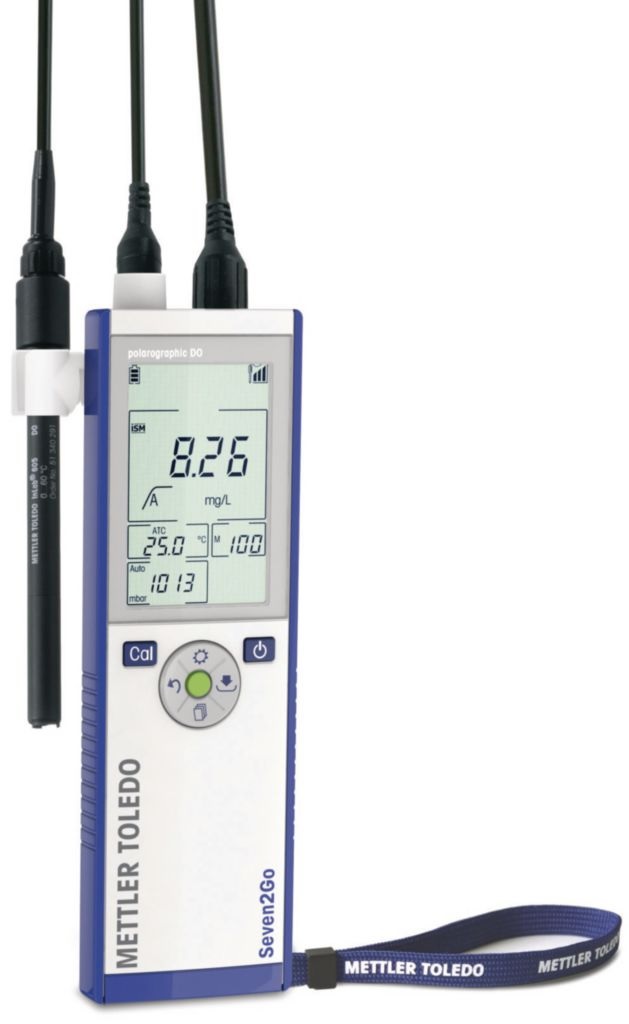 Iltmåler DO, Mettler-Toledo Seven2Go S4-Std-Kit, m. elektrode
