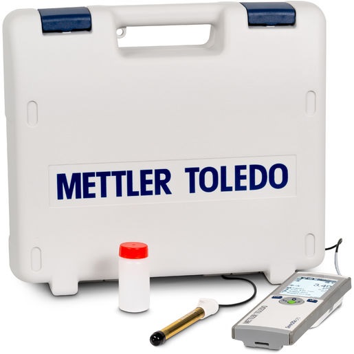 [6265260] pH/Ion-måler, Mettler-Toledo Seven2Go Pro S8-Field-Kit, med kuffert og elektrode