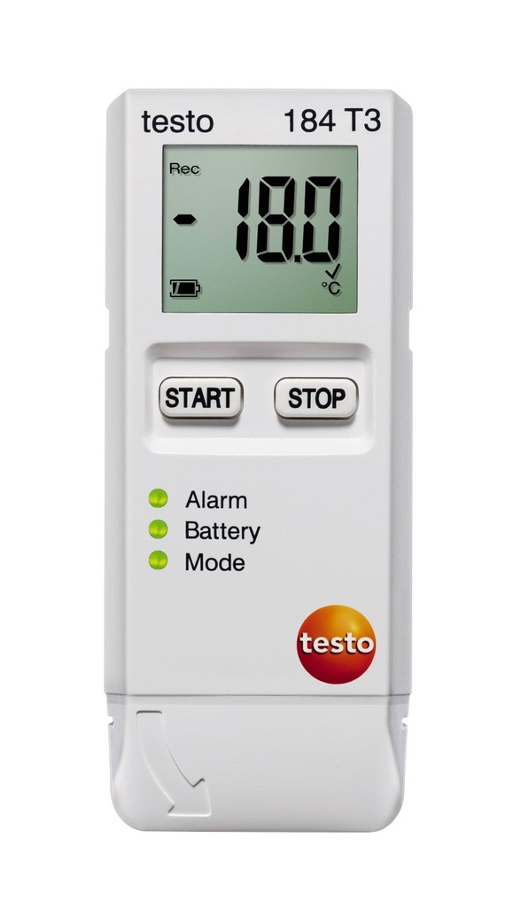 Datalogger USB, Testo 184 T3, -35-70°C