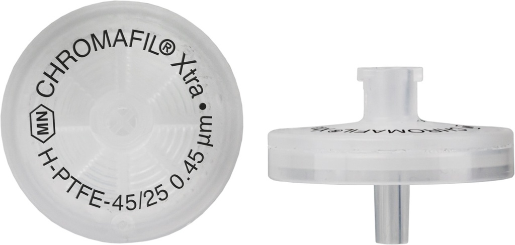 Sprøjtefilter, Macherey-Nagel CHROMAFIL Xtra, H-PTFE, Ø25 mm, 0,45 µm, 400 stk