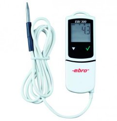 Datalogger USB, Ebro EBI 300 TE, m. ekstern føler, -35°C til +70°C