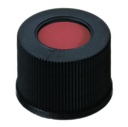 [6267111] Skruelåg, LLG, N 10, sort PP m. hul, gummi/PTFE 60 A
