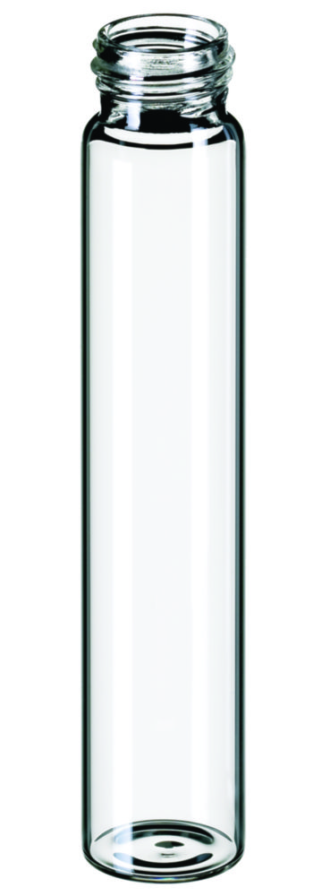 Vials m. gevind, LLG, N 24 EPA, 60 mL, klar