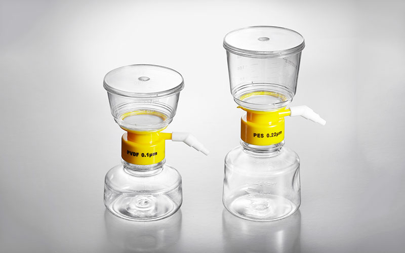 Filtreringsenhed, Jet Bio-Filtration BIOFIL, PES, 0,22 µm, 1000 mL, steril, 12 stk
