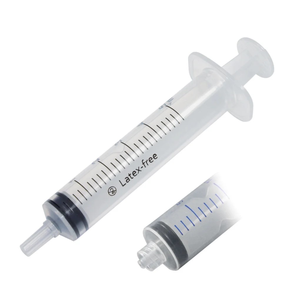 Sprøjter, LLG, 3-komponent, Luer-slip, 10 ml