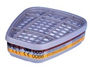[6269589] Gas og dampfilter, 3M 6057, ABE1, patron, bajonet, multigas