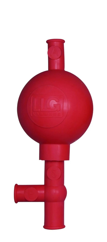 Pipettebold, LLG, rød, standard