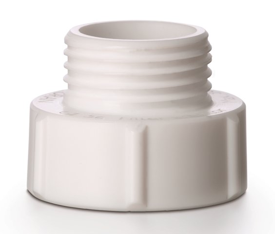 Gevind-adapter GL45, PTFE, til vakuum-filtrering