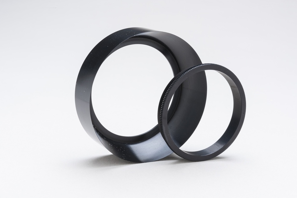 Ringlys adapter, Schott, til mikroskoplinser med en indre diameter på 60mm