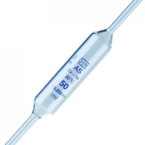 Fuldpipette, LLG, kl. AS, 540 mm, 50 ml, 10 stk.