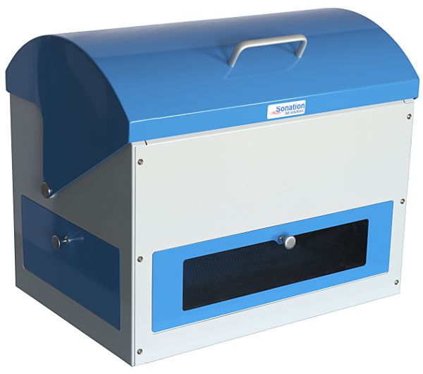 Noise reduction box, for ultrasonic baths size L