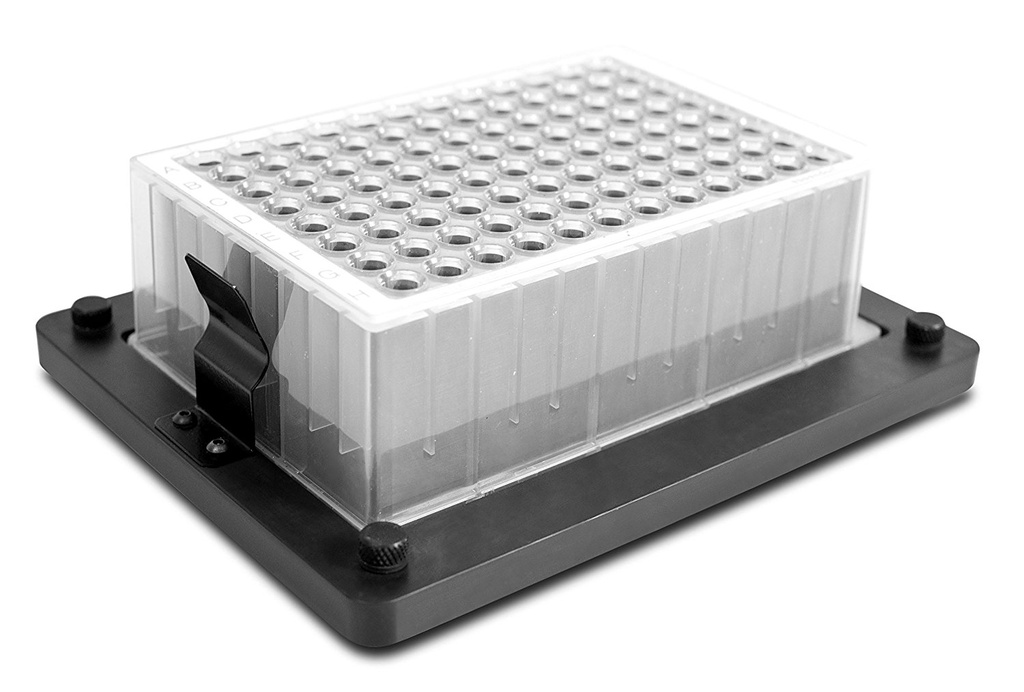 Blok til 1 Axygen® deep-well-plade, 96/2000 µl