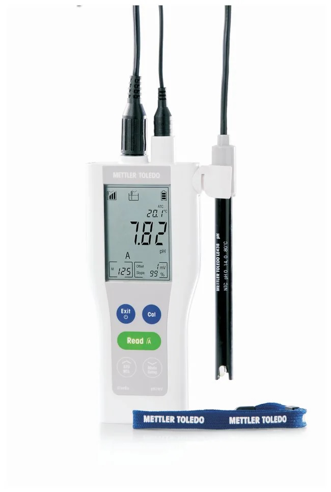 pH-måler, Mettler-Toledo FiveGo F2-Std-Kit, med elektrode