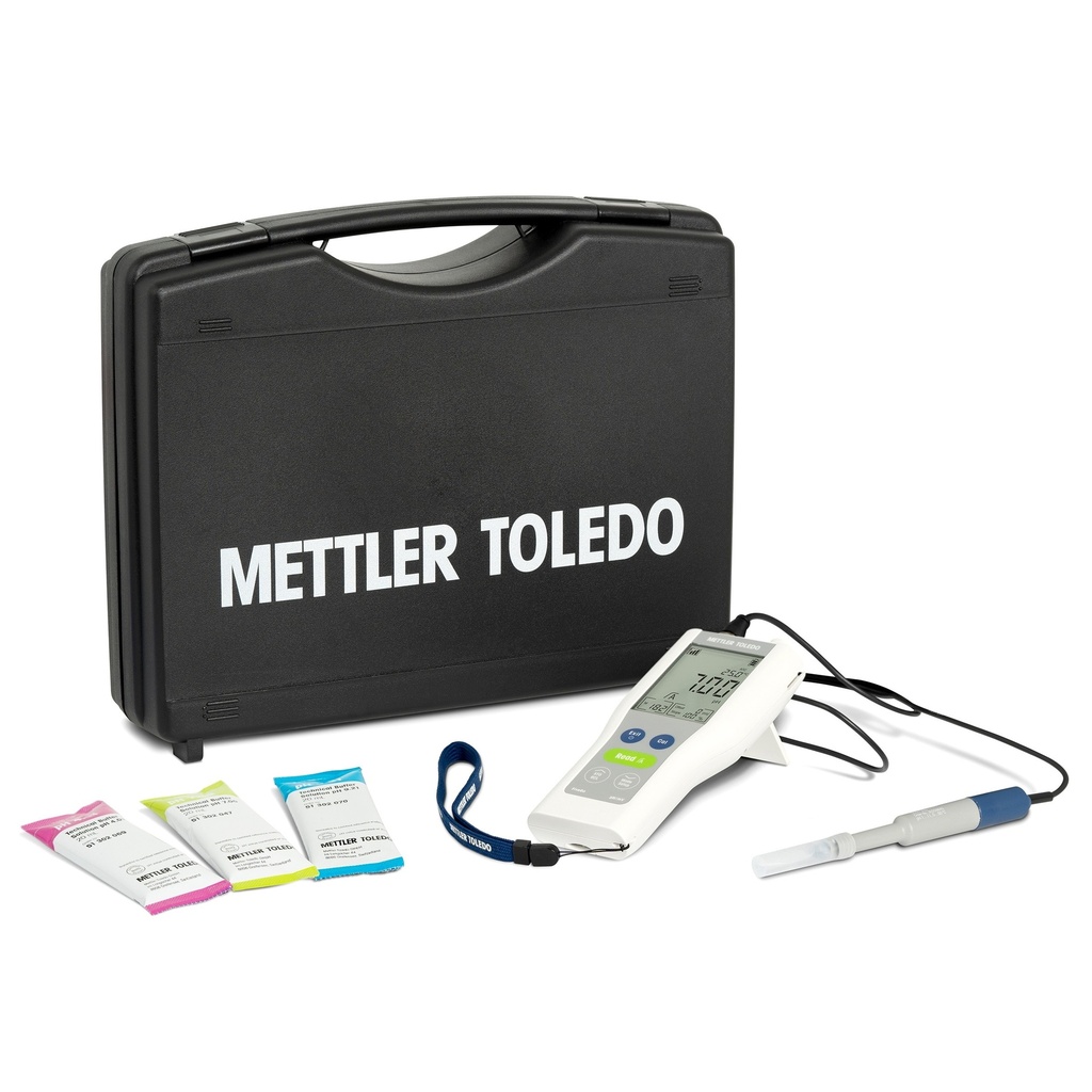 [6280113] pH-måler, Mettler-Toledo FiveGo F2-Field-Kit, med kuffert og elektrode