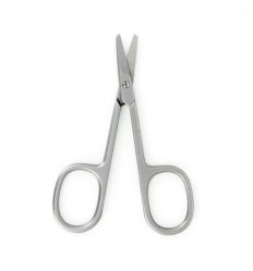 Laboratoriesaks, Inox, 9 cm, rund spids
