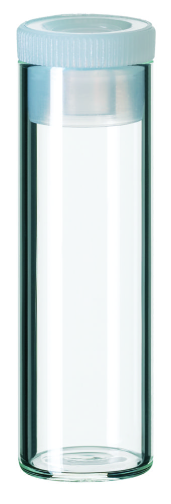 Shell vials m. PE-prop, LLG, N 15, klar, 4 mL