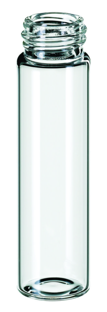Opbevaringsvials m. gevind, LLG, N 15, 12 mL, klar