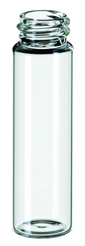 Opbevaringsvials m. gevind, LLG, N 18, 16 mL, klar