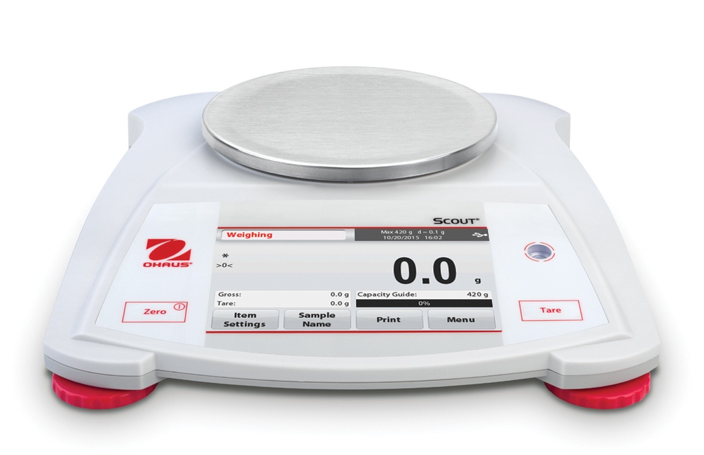 Ohaus basisvægt Scout STX622, 620 g/0,01 g