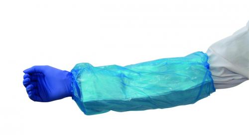 Ærmeovertræk, LLG, 20 µm tykke, hvid, 100 stk.