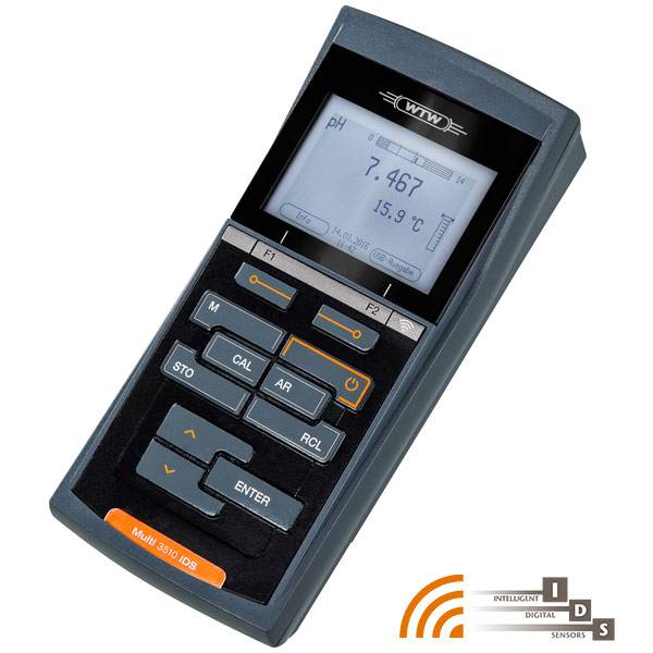 Multiparametermåler, WTW MultiLine 3510 IDS Sæt 1, 1 kanal, m. pH-elektrode
