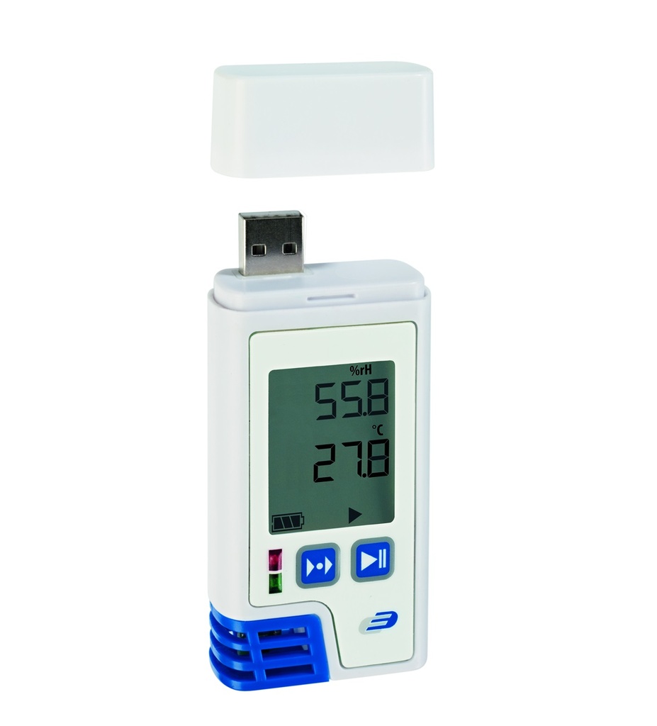 Datalogger LOG210 fugt/temp 0..100%, -40 til 70°C