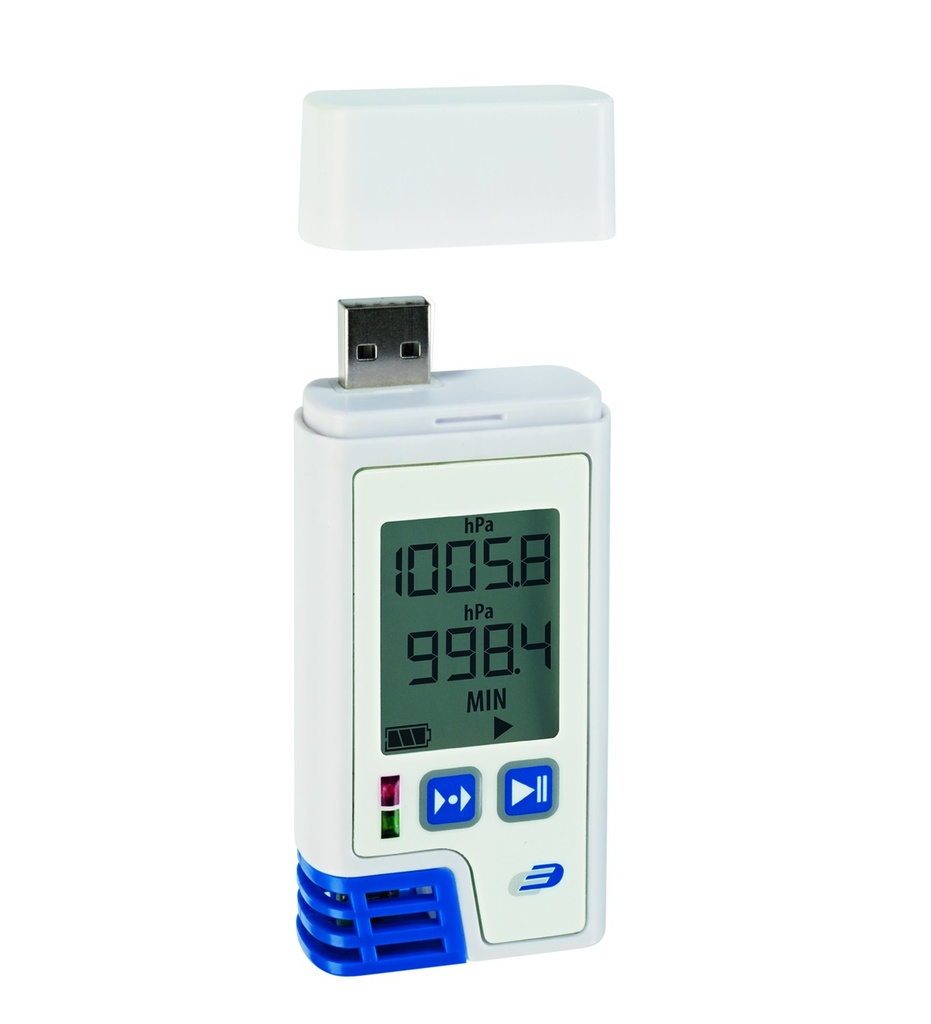 Datalogger LOG220 fugt, temperatur og tryk 300-1100 hPa