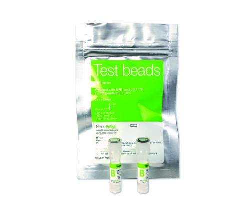 Testkugler til EVE celletæller, 1,0 x 10-6, 1 ml