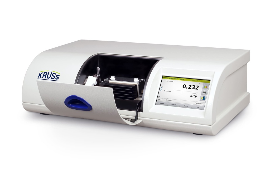 Polarimeter, KRÜSS P8100,digitalt, ±0,002°C, u/temp. kontrol