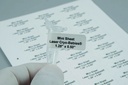 Laser-Cryo-Tags, 38 x 19 mm, 1200 stk.