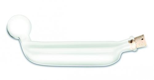 Extraction tube "Majonnier" w/round ball, Form C