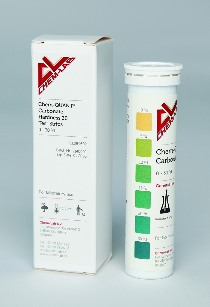 Chem-QUANT®, nitrat, 0-10-25-50-250-500 mg/L