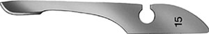 Skalpelblade, Bayha, nr. 15, usterile