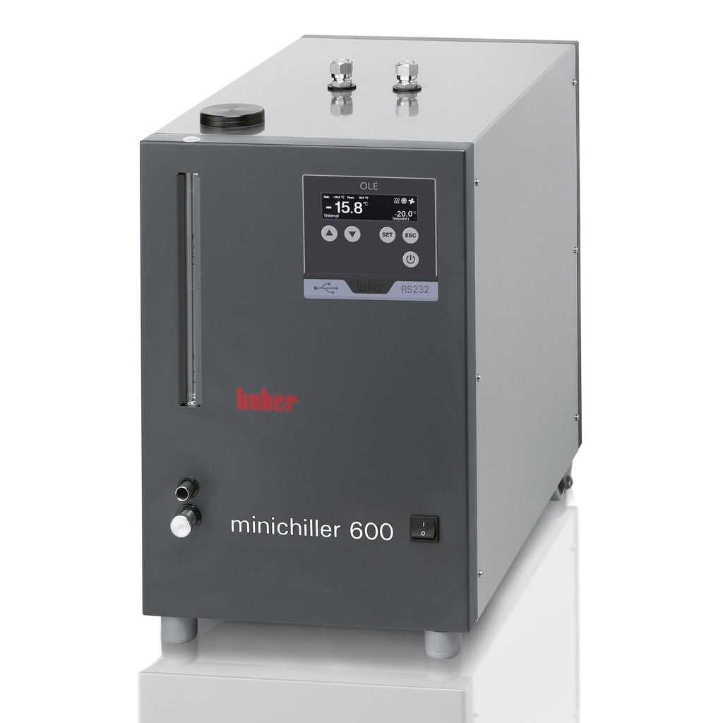 Cirkulationskøler, Huber Minichiller 600-H OLÉ, -20/100°C, 600W
