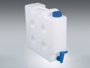 Dunk, PP, firkantet, smal m/Compact hane, 10 liter