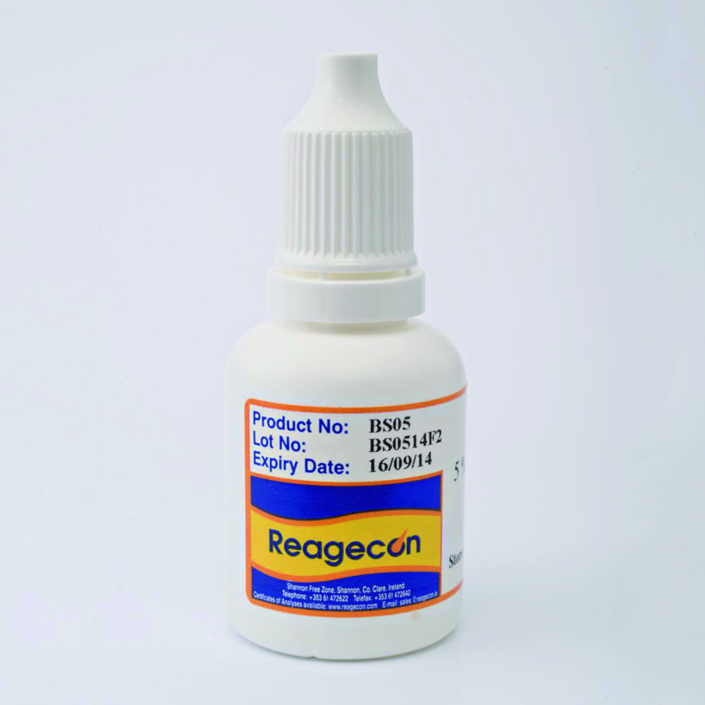 Sukkerstandard Brix (stabiliseret), Reagecon, 14,9 %, 20 °C, 15 mL