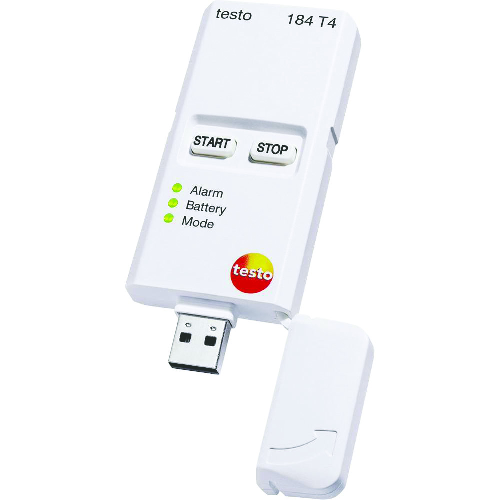 Datalogger USB, Testo 184 T4, -80-70°C