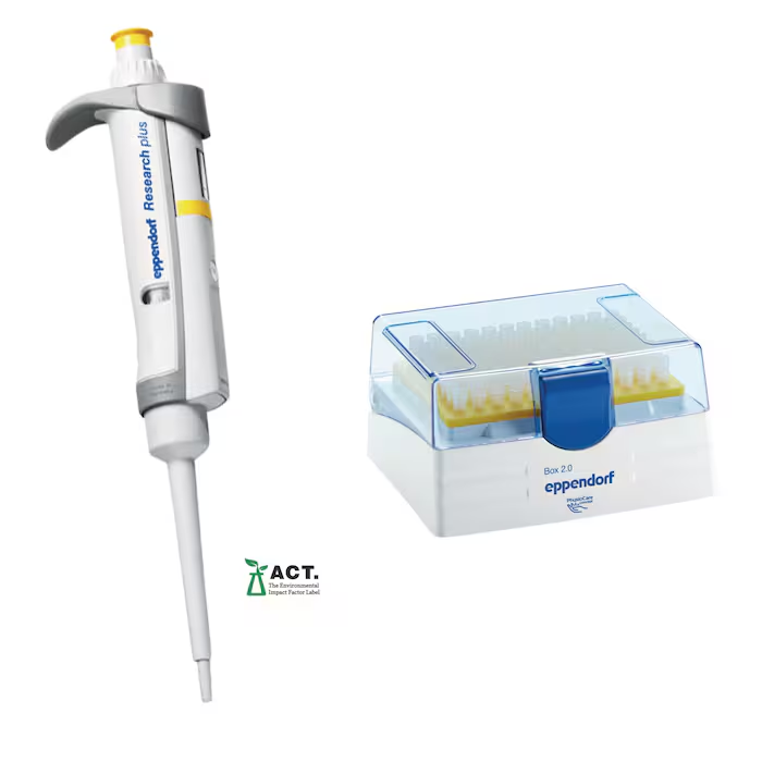 [6291703] Pipette, Eppendorf, Research® plus, 1 kanal, 20 - 200 µL, (GLP)