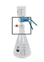 [6291857] Filterholder, LLG, NS45/40, GL14, Ø47 mm, por. 1, 100-160 µm, til filtreringsapparat