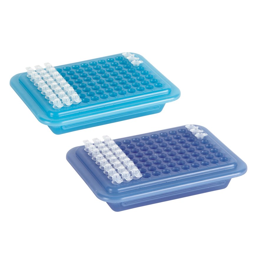 [6292158] PCR® Cooler, 96 x 0,5/0,2 ml, lys blå/mørk blå