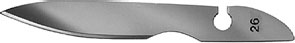 Skalpelblade, Bayha, nr. 26, usterile